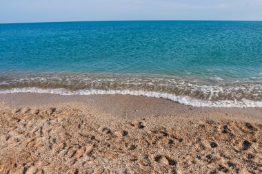 Kırım, Ukrayna Karadeniz üzerinde ayak izleri