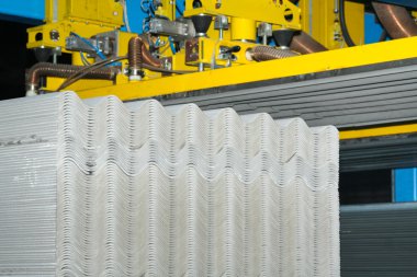 Üretim kayrak asbest malzeme