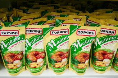 bir mağazada yiyecek