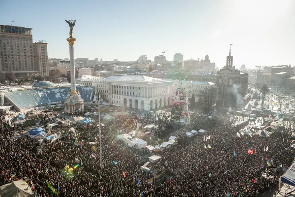 Ukrayna'da Hükümet karşıtı protesto — Stok fotoğraf