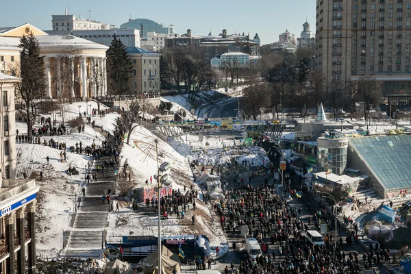 Anti-government protests in Ukraine — Stock Photo, Image