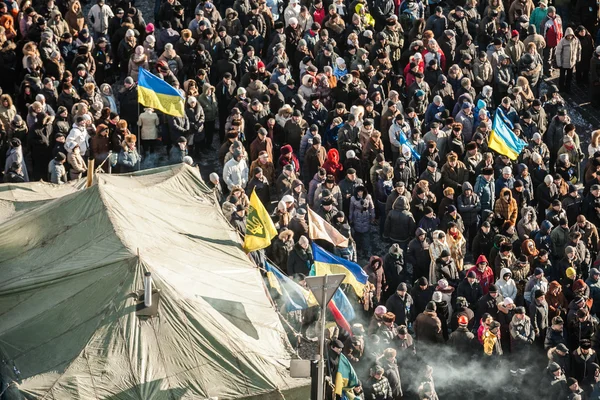 Manifestations anti-gouvernementales en Ukraine — Photo