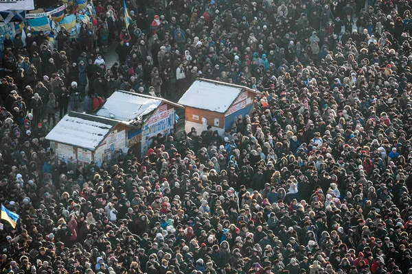 Hallituksen vastaiset mielenosoitukset Ukrainassa — kuvapankkivalokuva