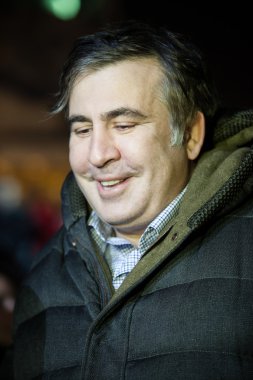Former President of Georgia Mikheil Saakashvili 
