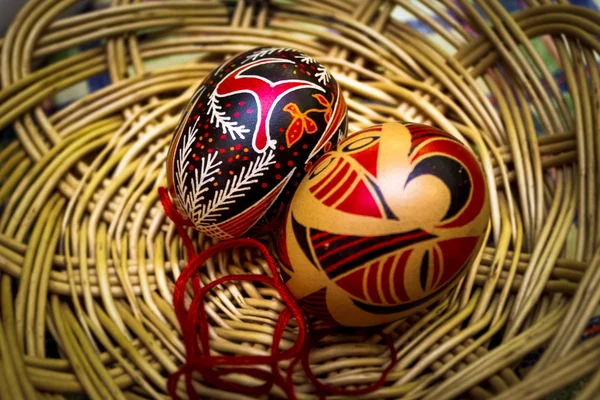 Ukrainska påskägg - Pysanka — Stockfoto