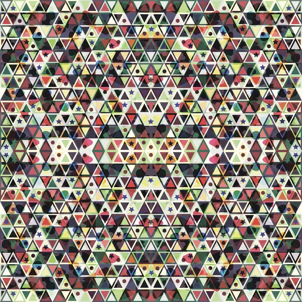 Мозаика треугольников — стоковый вектор