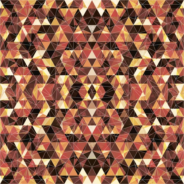 Mosaik aus Dreiecken — Stockvektor