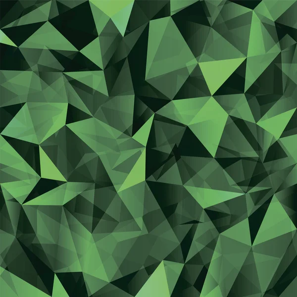 Geometri yeşil üçgen arka plan