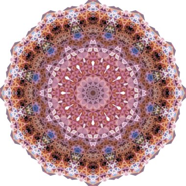 Üçgen süs yuvarlak dantel