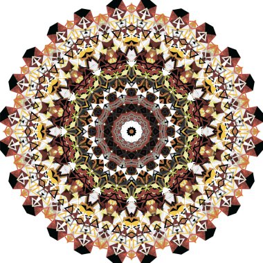 Üçgen süs yuvarlak dantel