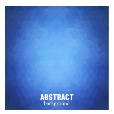 Mavi mozaik arka plan