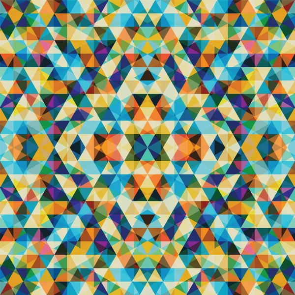 Üçgen renkli mozaik arka plan