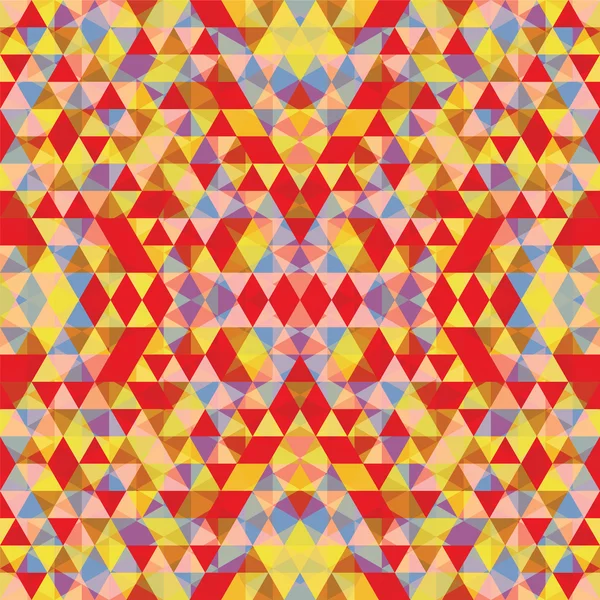 Fondo de mosaico colorido triangular — Archivo Imágenes Vectoriales