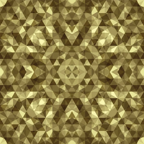 Треугольный зелёный мозаичный фон — стоковый вектор