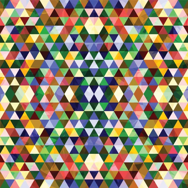 Fondo de mosaico colorido triangular — Vector de stock