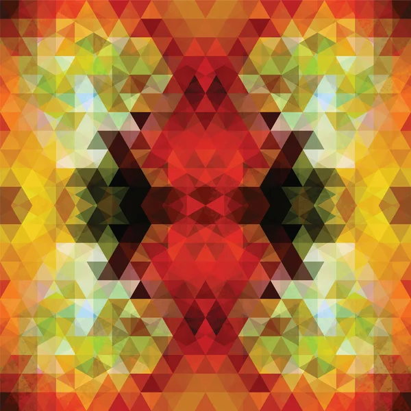 Треугольный красочный мозаичный фон — стоковый вектор