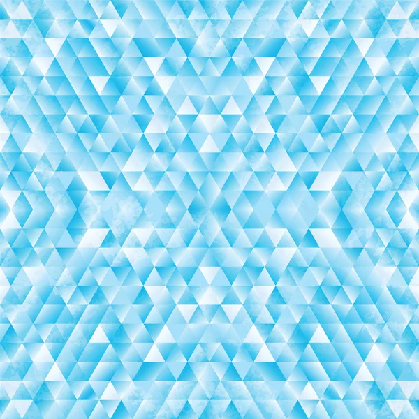 Triangular blue mosaic background — Stock Vector