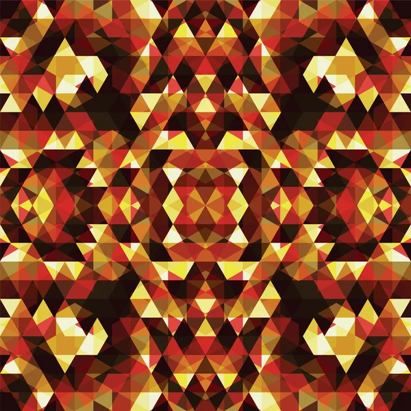 Fondo de mosaico triangular — Vector de stock