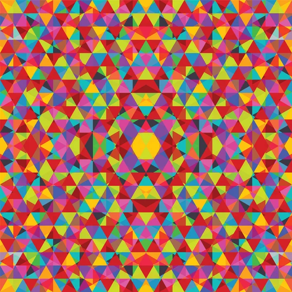 Fondo de mosaico colorido triangular — Archivo Imágenes Vectoriales