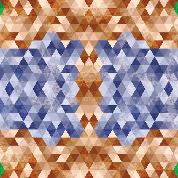 Fondo de mosaico colorido triangular — Vector de stock