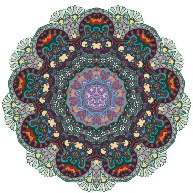 Dekoratif yuvarlak dantel