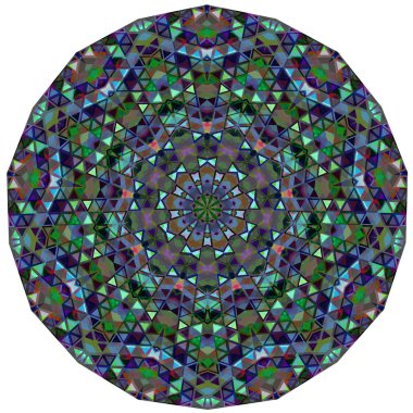 Dekoratif yuvarlak dantel