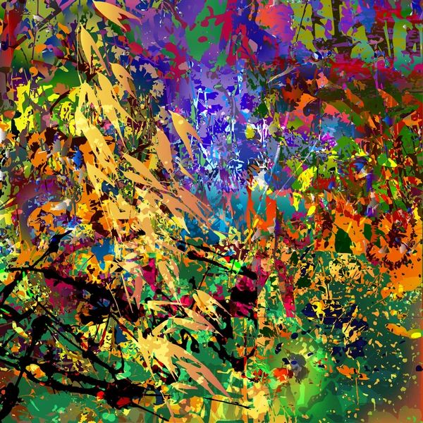 Grunge fond coloré — Image vectorielle