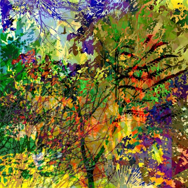 doğa renkli arka plan