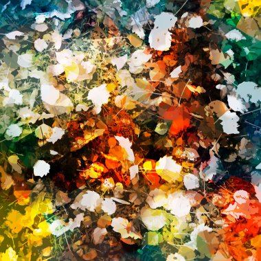 çiçek grungy arka plan