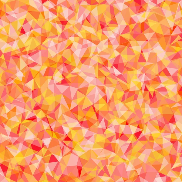 Naranja patrón de mosaico sin costura — Vector de stock