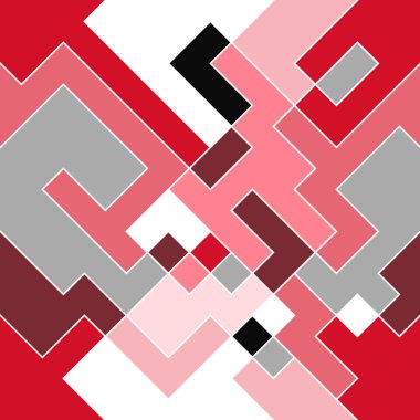 Geometrik sorunsuz kare arka plan.