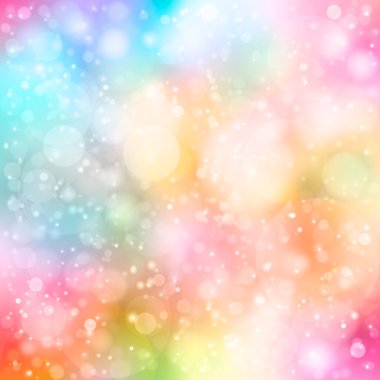 Soyut Renkli Işıklar Arkaplanı