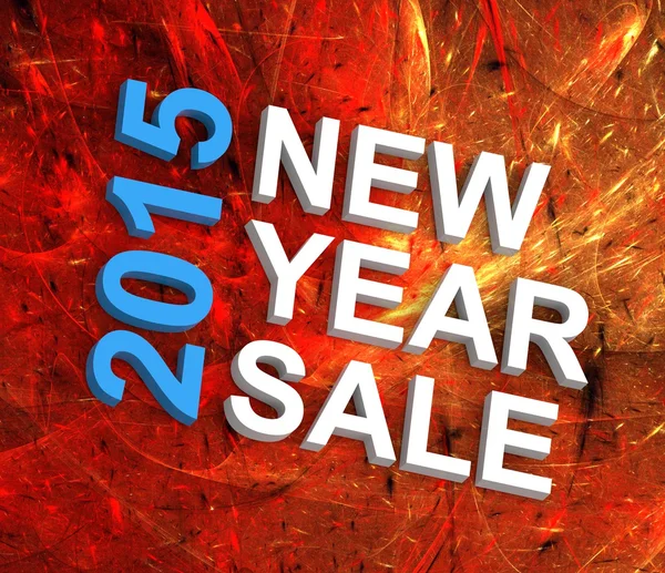 New Year Sale 2015 — Stock Photo, Image