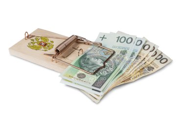 Polonya Zlotisi bill ile Rus fare kapanı