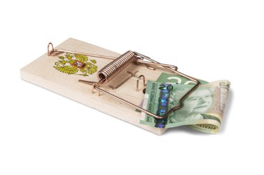 Kanada Doları bill ile Rus fare kapanı