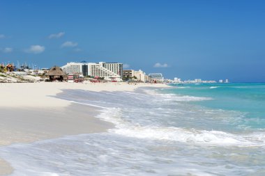 Bir görünümü güzel Beach Cancun, Meksika