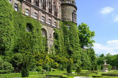 Ksiaz Palace naer Walbrzych aşağı Silezya, Polonya