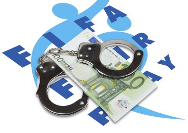 FIFA Dünya Kupası ev sahipliği haklarının vermekte FIFA yolsuzluk skandalı. Altı FIFA eylemciler 27 Mayıs 2015 tutuklandı.