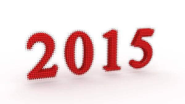 Representa el nuevo año 2015 —  Fotos de Stock