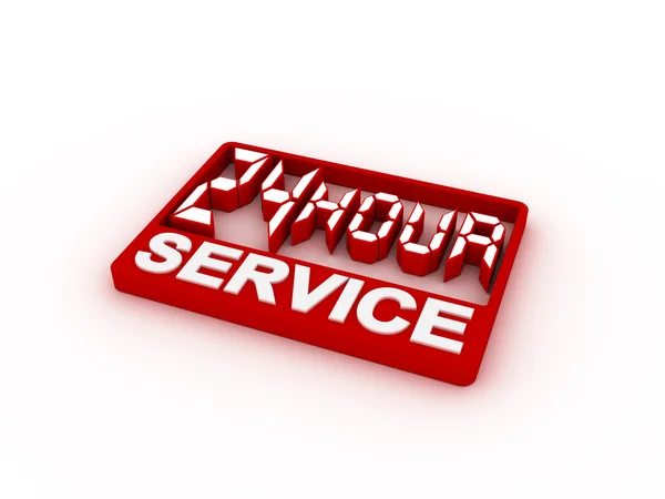 Mots concept de service — Photo