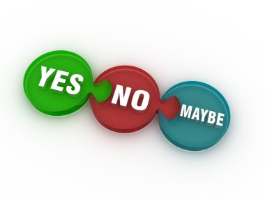 Evet, hayır ve belki de bulmaca