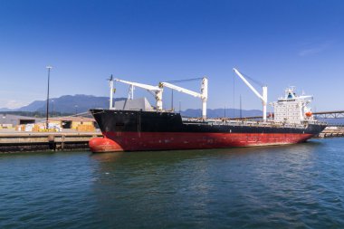 Kargo gemileri kargo terminal