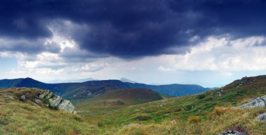 akşam Dağı Yaylası peyzaj (Karpat, Ukrayna)