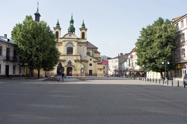 Ivano Frankivsk Ukraine Former Collegiate Church Virgin Mary Now Regional — Stock Photo, Image