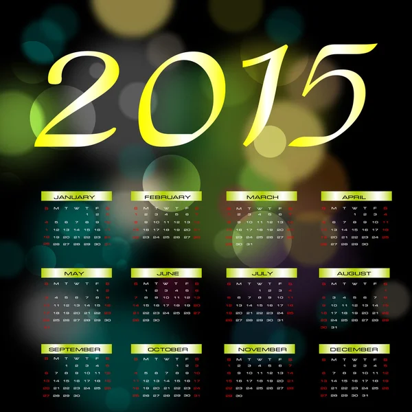 Frohes neues Jahr - 2015 — Stockfoto