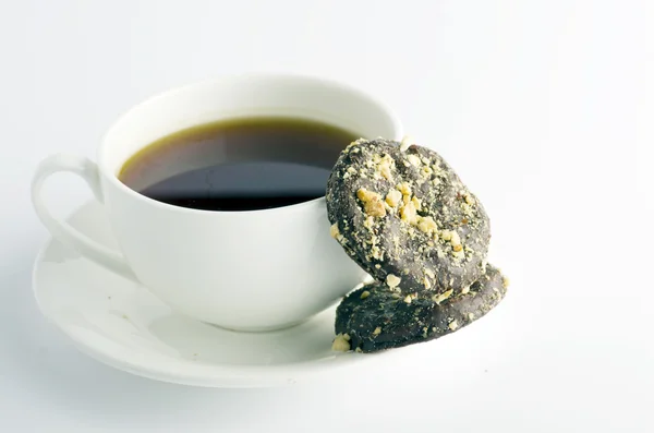 Cup of tea with cookies — Stock Photo, Image