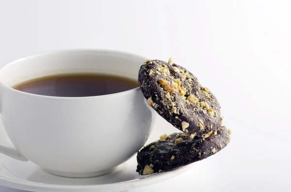 Cup of tea with cookies — Stock Photo, Image