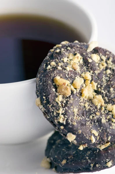 Cup of tea with cookies — Stock Photo, Image