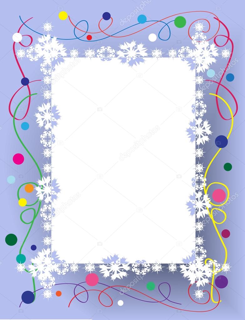 Beautiful Christmas frame
