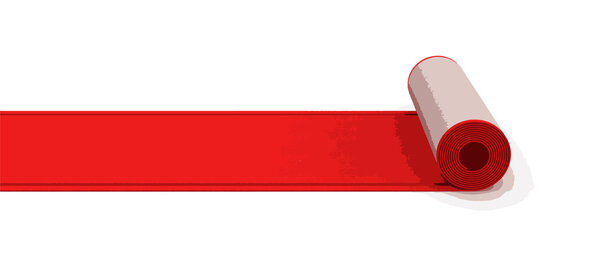 Векторное изображение красной дорожки
